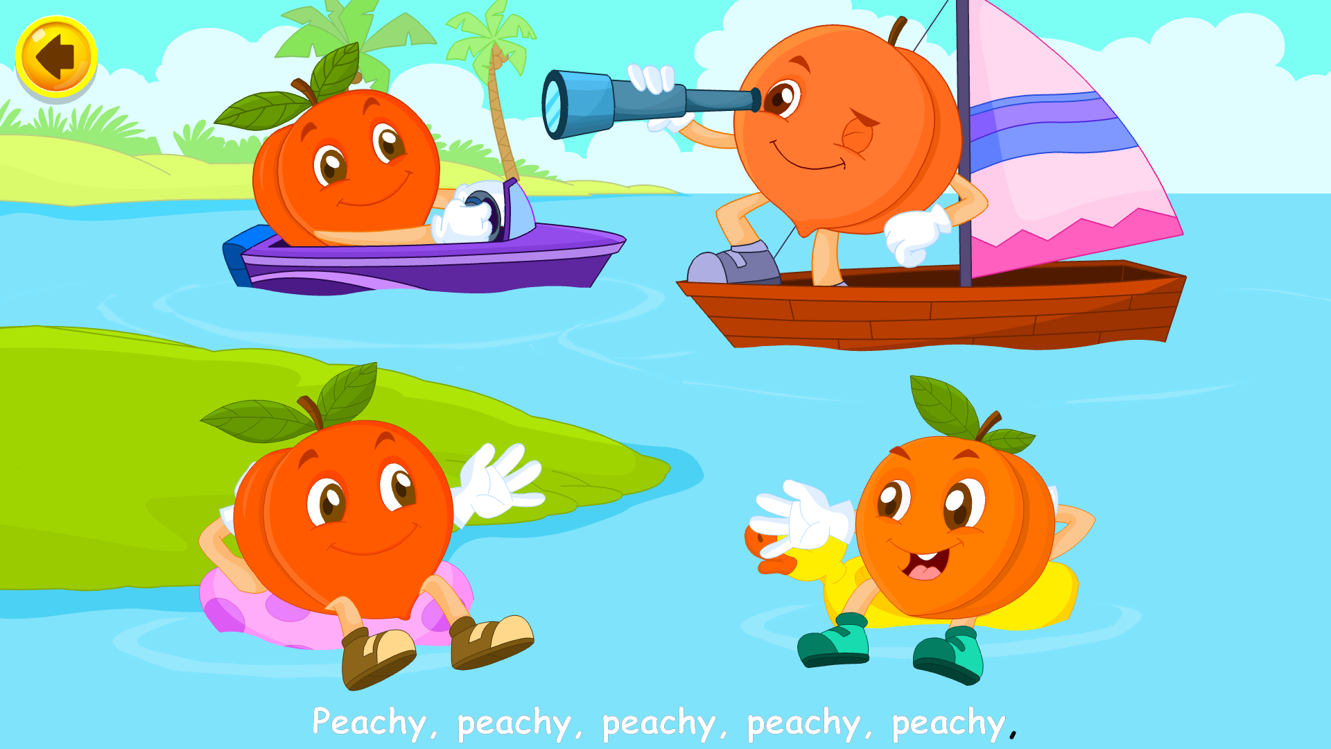 Kidloland peachy screenshot